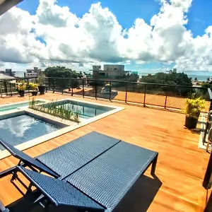  Apartamento Flat 306 Rua Piscinas Naturais - Centro De Porto